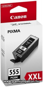 CANON PGI-555XXL FEKETE (37ML) EREDETI TINTAPATRON (8049B001)